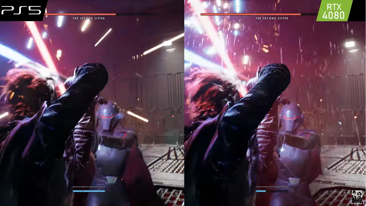 《星際大戰絕地:倖存者》PS5與RTX4080 圖像對比 《星際大戰絕地:倖存者》PS5與RTX4080 圖像對比