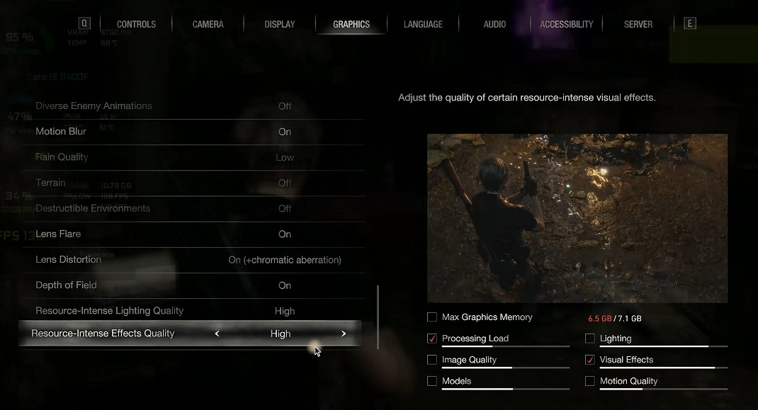 《惡靈古堡4重製版》3060ti畫面設定推薦