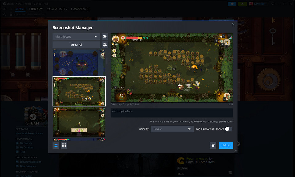 Steam推出新功能：允許在遊戲中置頂固定頁面窗口