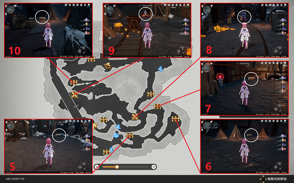 《崩壞星穹鐵道》雅利洛寶箱全收集 雅利洛Ⅵ寶箱分布一覽