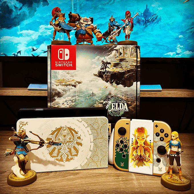 《塞爾達王國之淚》限定NS已上市！玩家分享實拍照