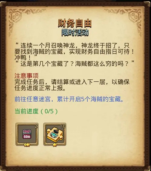 《地下城物語》五一活動2023 五一活動有什麽