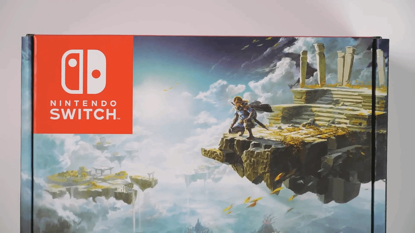 《王國之淚》限定NS和馬裡奧同捆開箱 細節超精致! 《王國之淚》限定NS和馬裡奧同捆開箱 細節超精致!