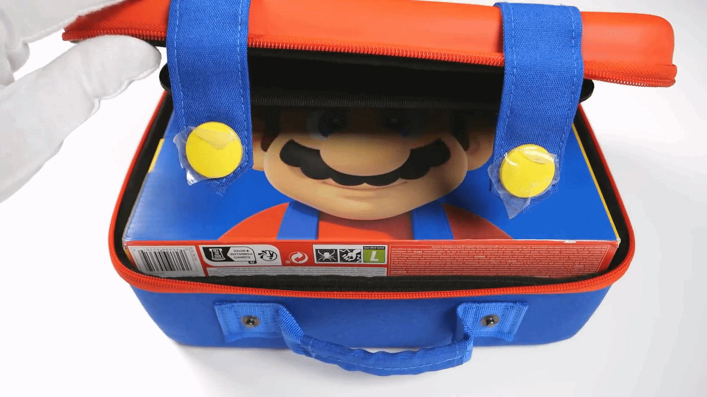 《王國之淚》限定NS和馬裡奧同捆開箱 細節超精致! 《王國之淚》限定NS和馬裡奧同捆開箱 細節超精致!