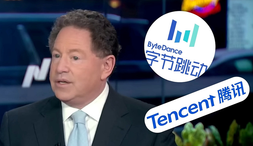 動視暴雪CEO稱監管機構應批准更多合併以此對抗騰訊