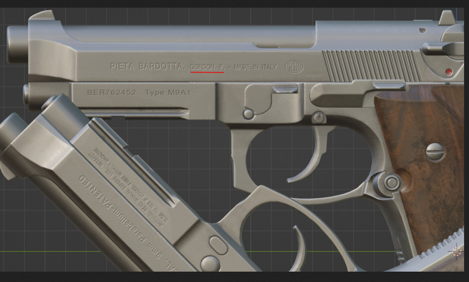 《CS2》彩蛋!《戰慄時空》主角名字被刻在雙持貝瑞塔上 《CS2》彩蛋!《戰慄時空》主角名字被刻在雙持貝瑞塔上