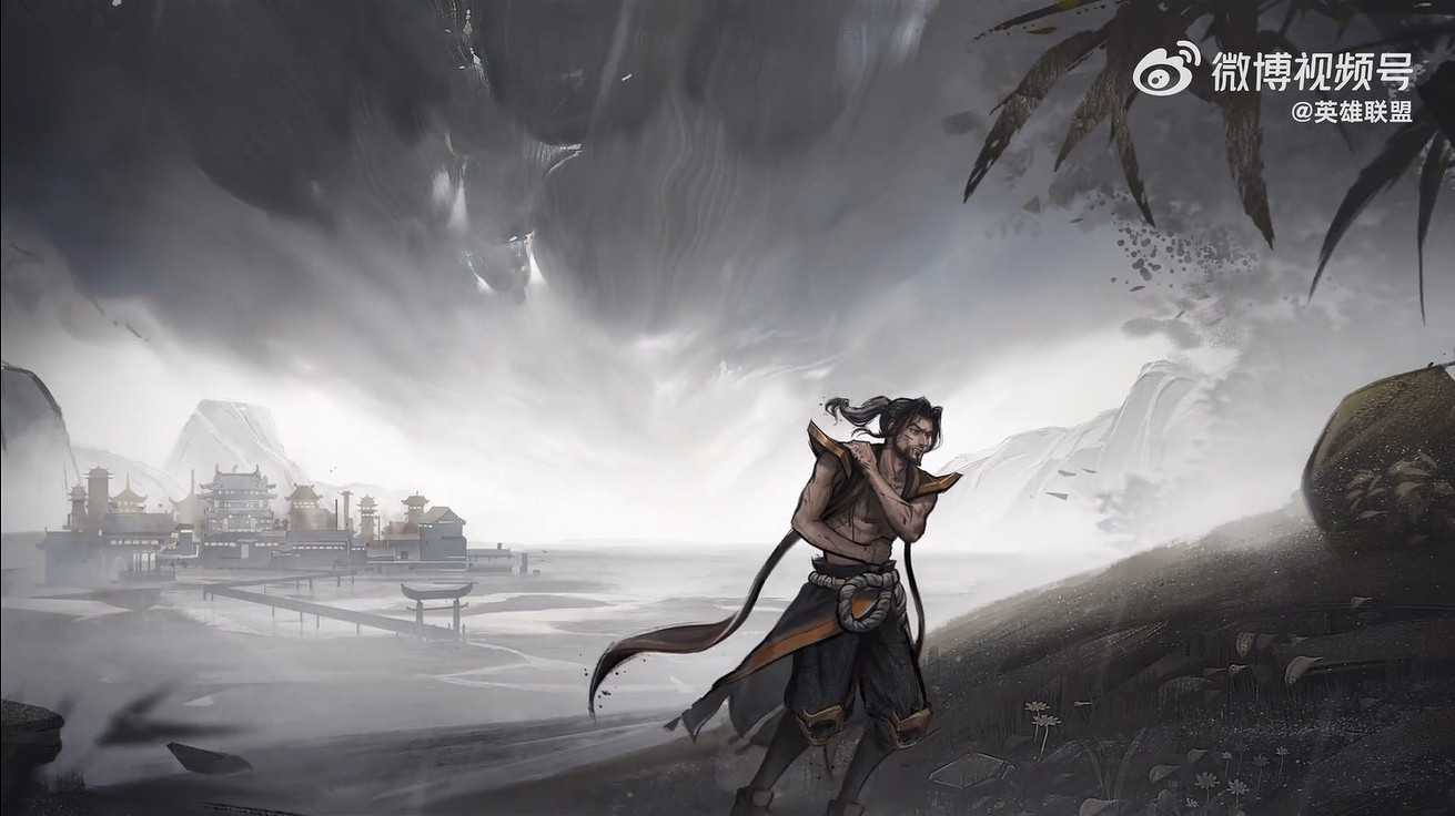 《LOL》新皮膚“墨之影”CG 測試服炫彩版展示公開！