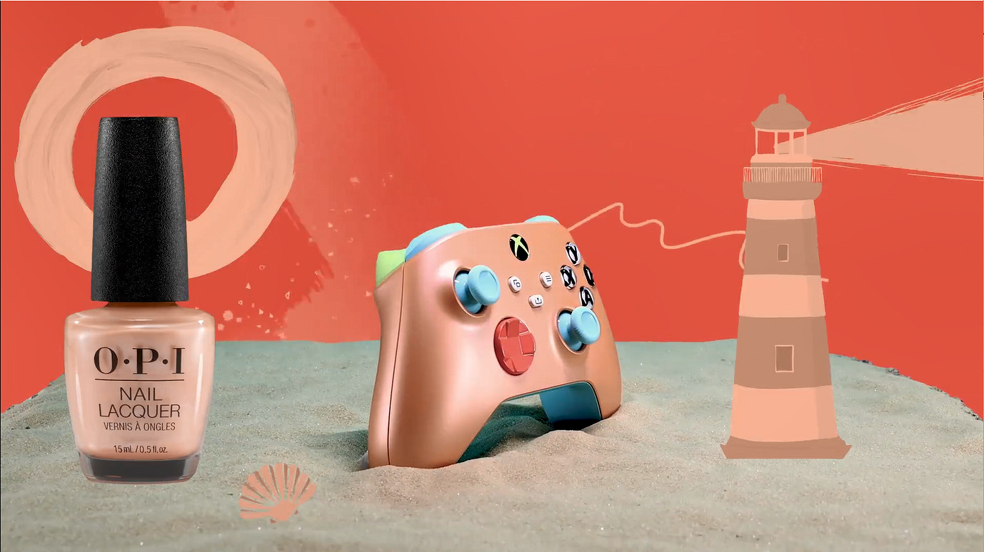 Xbox連動美妝品牌O·P·I推出新款特別無線手把！