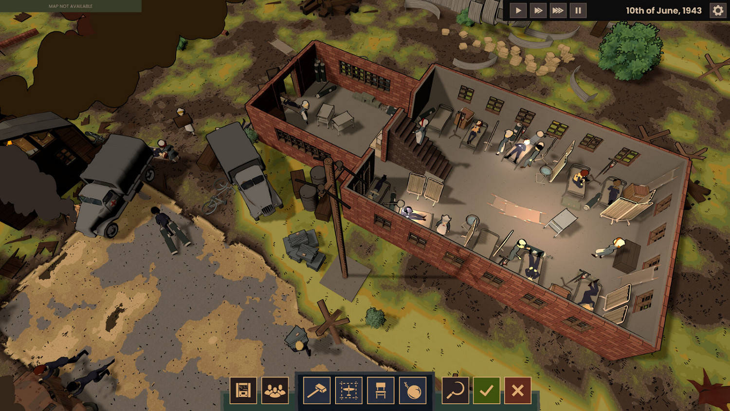 模擬建造遊戲《Ground of Aces》Steam頁面上線 支援中文