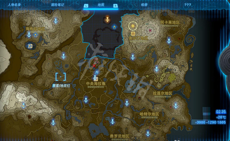 《塞爾達傳說王國之淚》鳥望台位置匯總 鳥望台全地圖位置