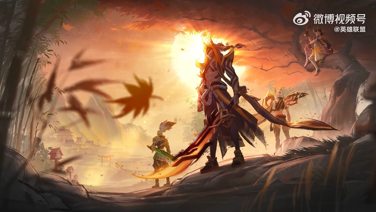 《LOL》新皮膚“墨之影”CG 測試服炫彩版展示公開！