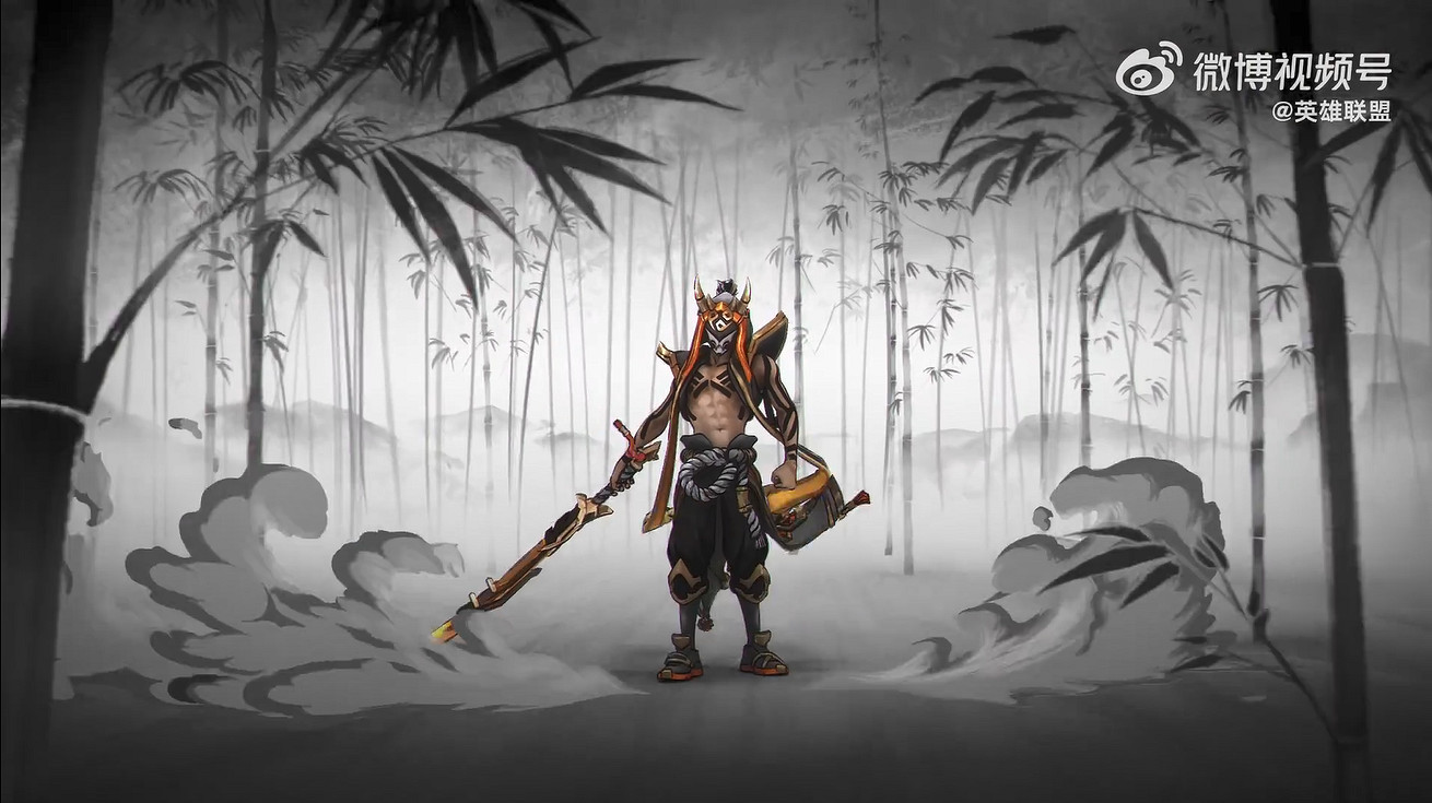 《LOL》新皮膚“墨之影”CG 測試服炫彩版展示公開！