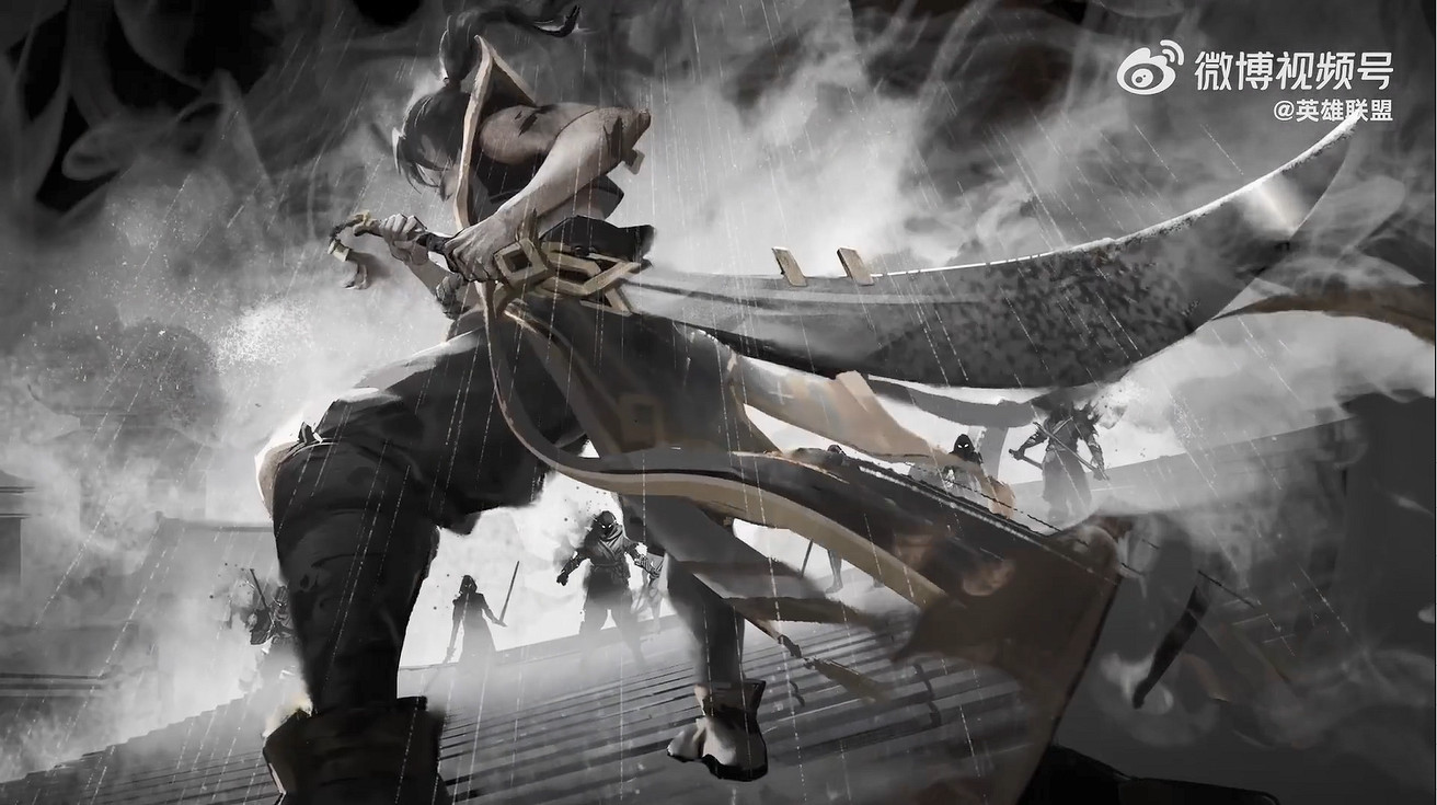 《LOL》新皮膚“墨之影”CG 測試服炫彩版展示公開！