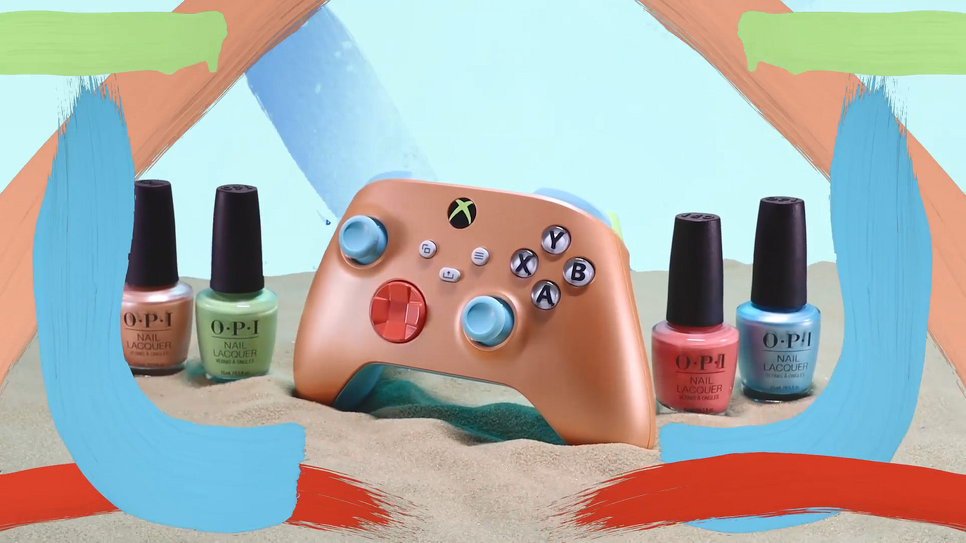Xbox連動美妝品牌O·P·I推出新款特別無線手把！