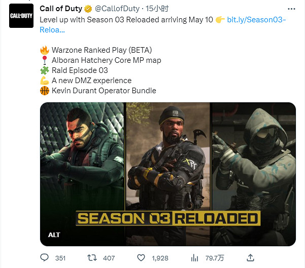 NBA球星杜蘭特連動《決勝時刻19》第三賽季加入遊戲 NBA球星杜蘭特連動《決勝時刻19》第三賽季加入遊戲