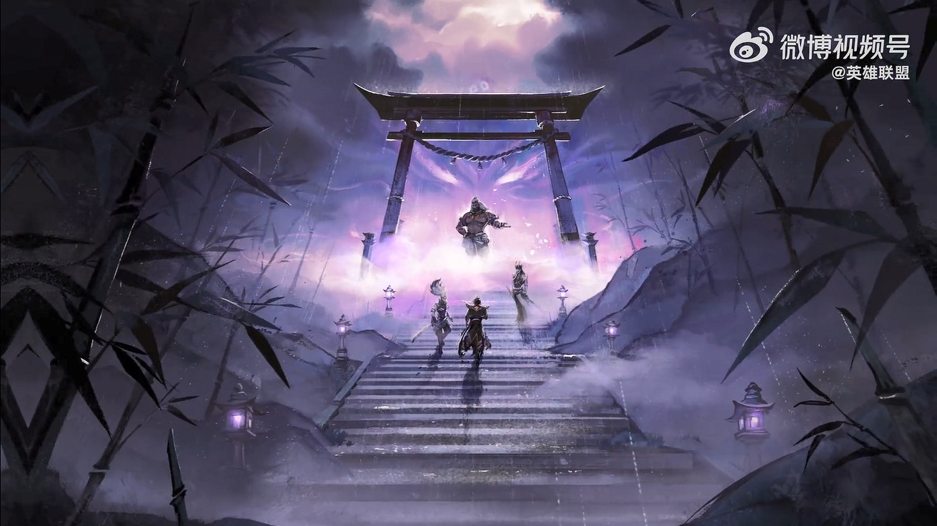 《LOL》新皮膚“墨之影”CG 測試服炫彩版展示公開！