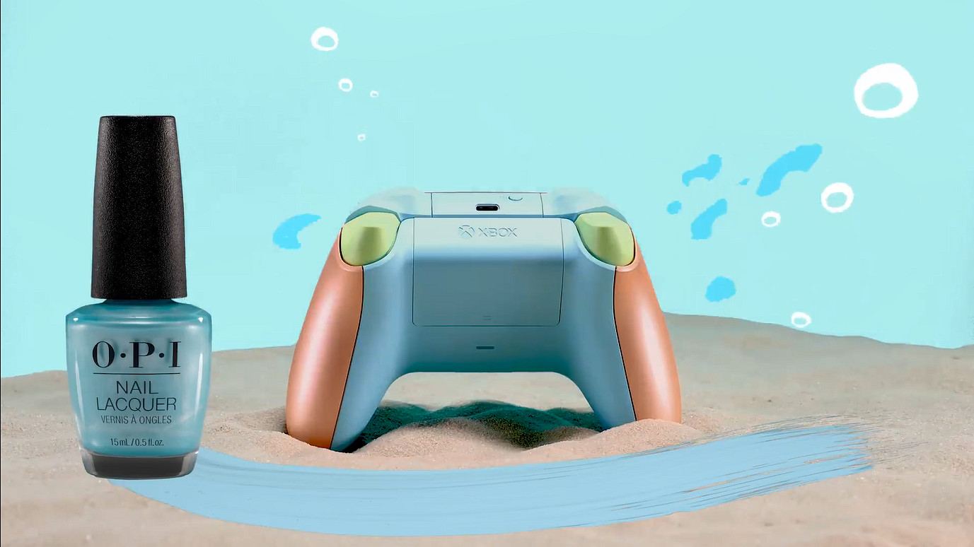 Xbox連動美妝品牌O·P·I推出新款特別無線手把！