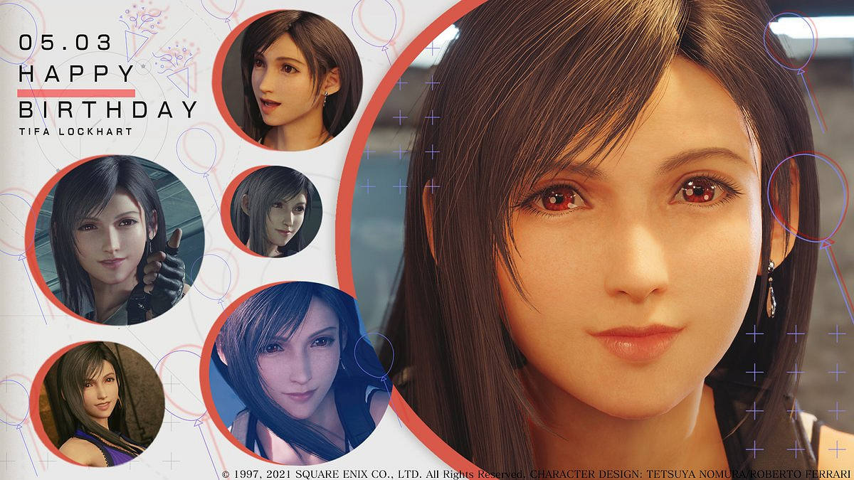 你老婆36歲了!《最終幻想7》官方發文祝蒂法生日快樂 你老婆36歲了!《最終幻想7》官方發文祝蒂法生日快樂