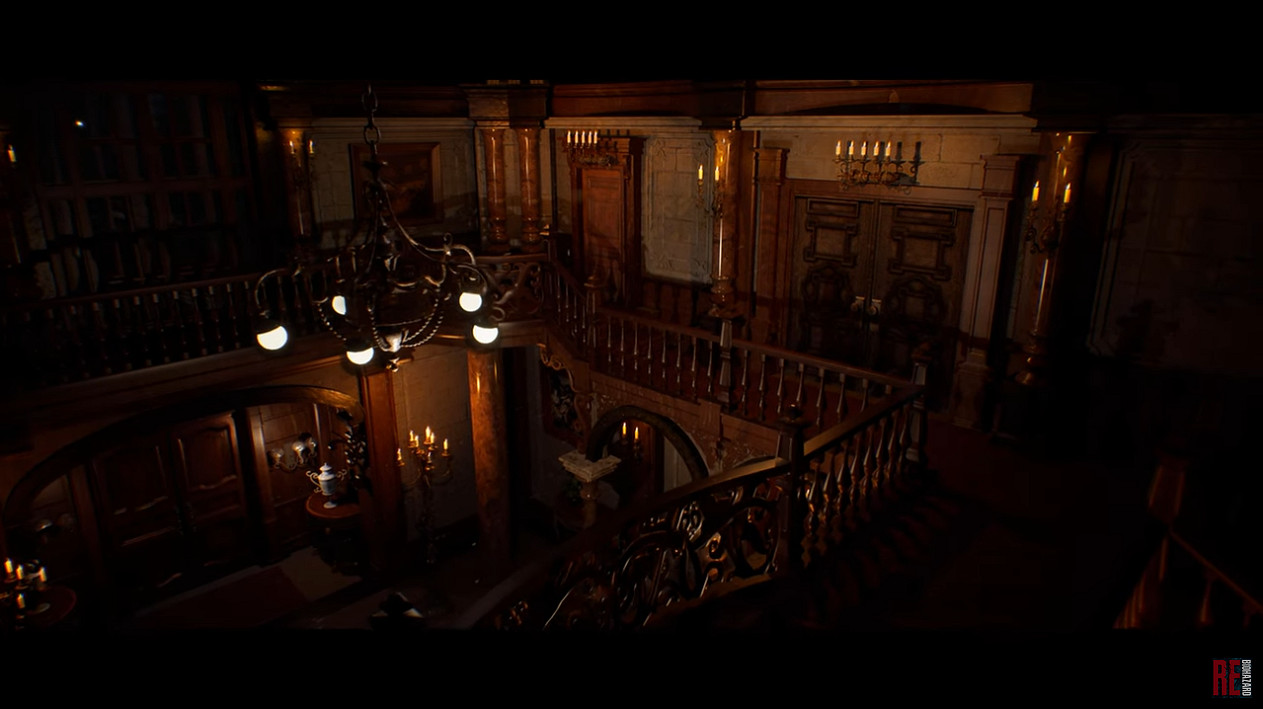 恐怖感更濃！粉絲虛幻5重製《惡靈古堡》斯賓塞洋館