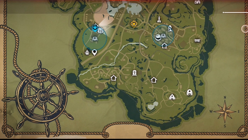 《紅霞島》地圖大小介紹