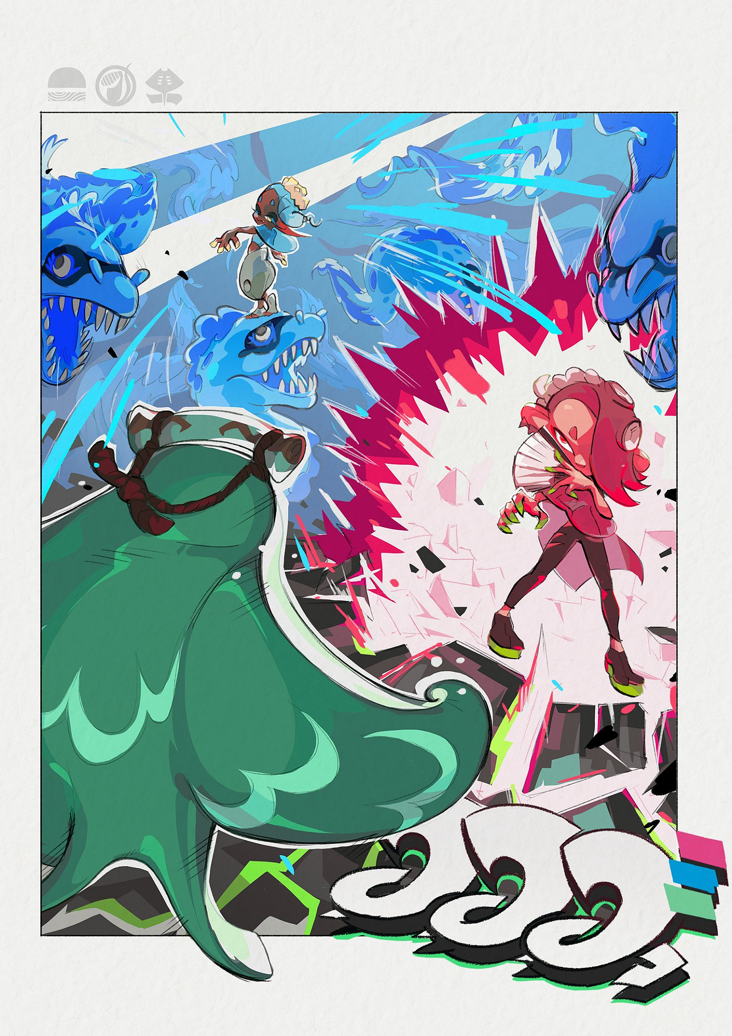 《斯普拉遁3》連動《塞爾達傳說》祭典開啟!賀圖賞 《斯普拉遁3》連動《塞爾達傳說》祭典開啟!賀圖賞