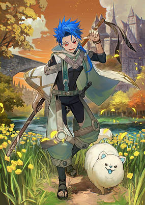 《FGO》幼狗瑟坦特從者圖鑒 劍階幼狗瑟坦特立繪技能寶具一覽