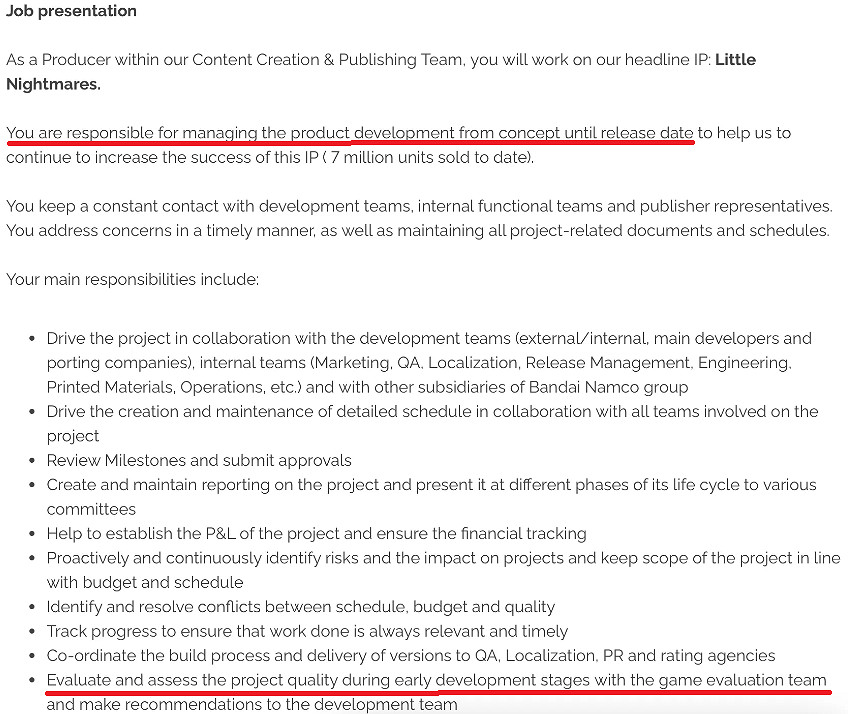 萬代招聘訊息暗示《小小夢魘3》正開發中 處於早期階段 萬代招聘訊息暗示《小小夢魘3》正開發中 處於早期階段