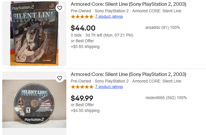 《裝甲核心6》公開之後 前作售價迎來集體暴漲！