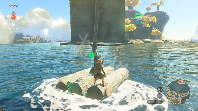 《塞爾達傳說王國之淚》木筏怎麽做? 過河木筏製作方法 《塞爾達傳說王國之淚》木筏怎麽做? 過河木筏製作方法