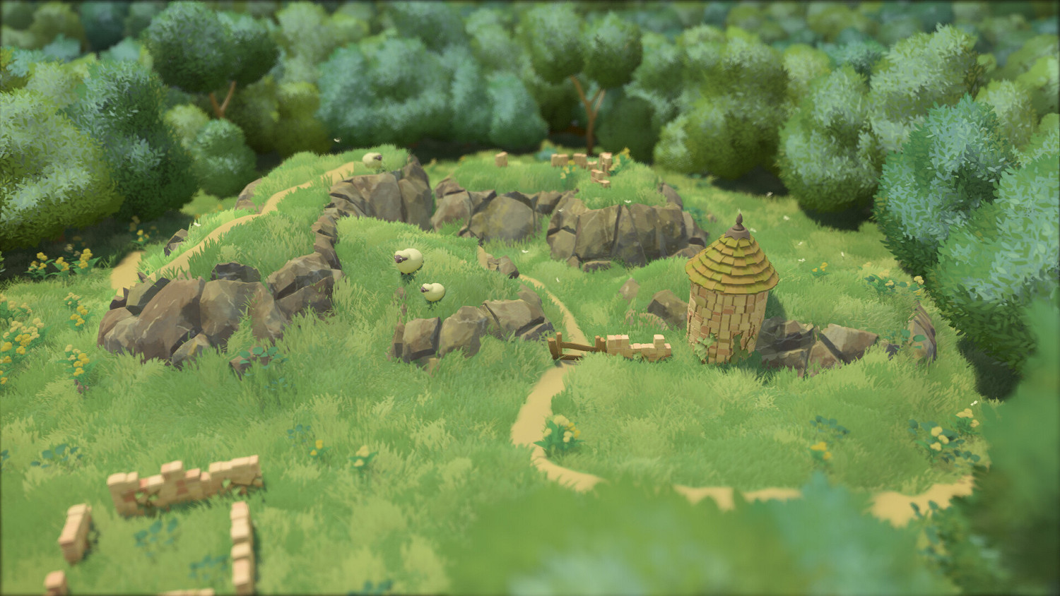 Steam沙盒建設新作《Tiny Glade》 可愛小羊讓玩家驚喜 Steam沙盒建設新作《Tiny Glade》 可愛小羊讓玩家驚喜