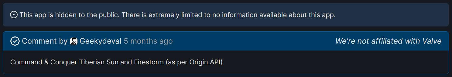 Steam後台出現大量EA經典老遊戲 還包括《紅警2》! Steam後台出現大量EA經典老遊戲 還包括《紅警2》!
