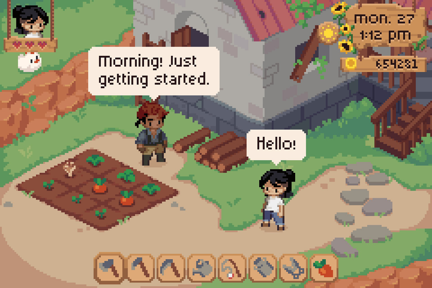 星露谷狼人殺?獨立遊戲《Grave Seasons》分享新截圖 星露谷狼人殺?獨立遊戲《Grave Seasons》分享新截圖