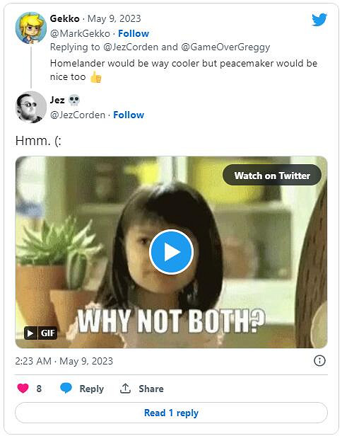 傳“和平使者”與“祖國人”將會加入《真人快打12》 傳“和平使者”與“祖國人”將會加入《真人快打12》