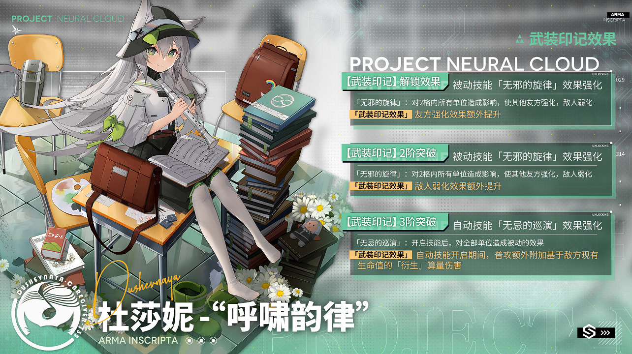 《雲圖計劃》杜莎妮呼嘯韻律有什麽效果 杜莎妮呼嘯韻律武裝印記效果介紹 《雲圖計劃》杜莎妮呼嘯韻律有什麽效果 杜莎妮呼嘯韻律武裝印記效果介紹