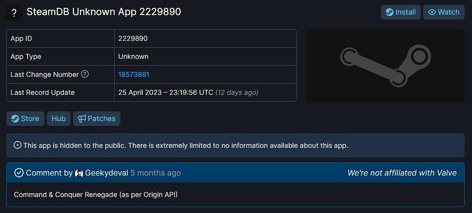 大量EA經典遊戲現身Steam後台 包括《紅色警戒2》