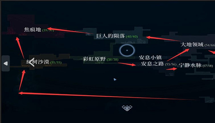 《心淵夢境》全地圖一覽 流程路線推薦