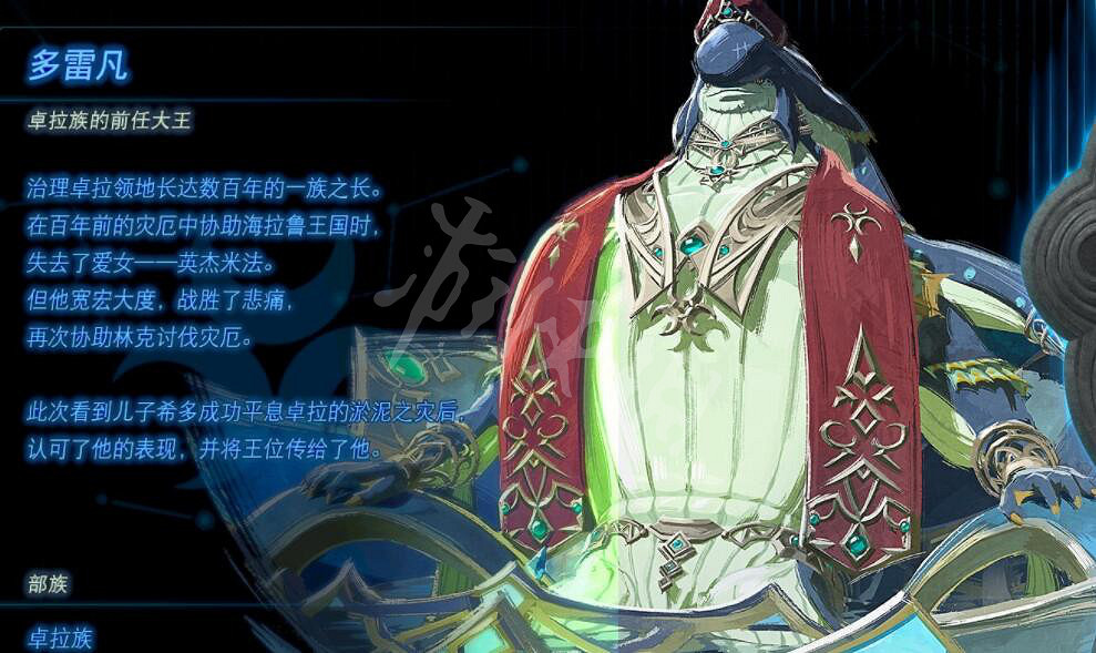 《塞爾達傳說王國之淚》角色立繪大全 人物介紹