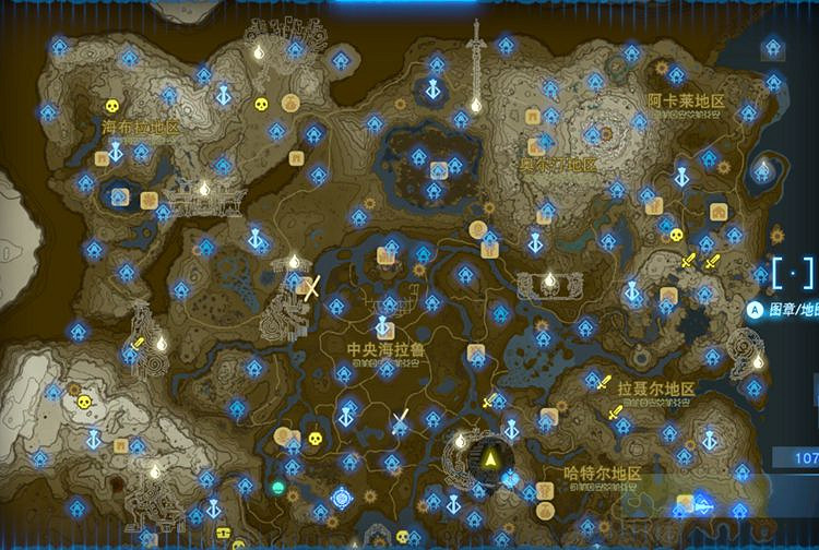 《塞爾達傳說王國之淚》全神廟位置一覽 神廟位置匯總 《塞爾達傳說王國之淚》全神廟位置一覽 神廟位置匯總