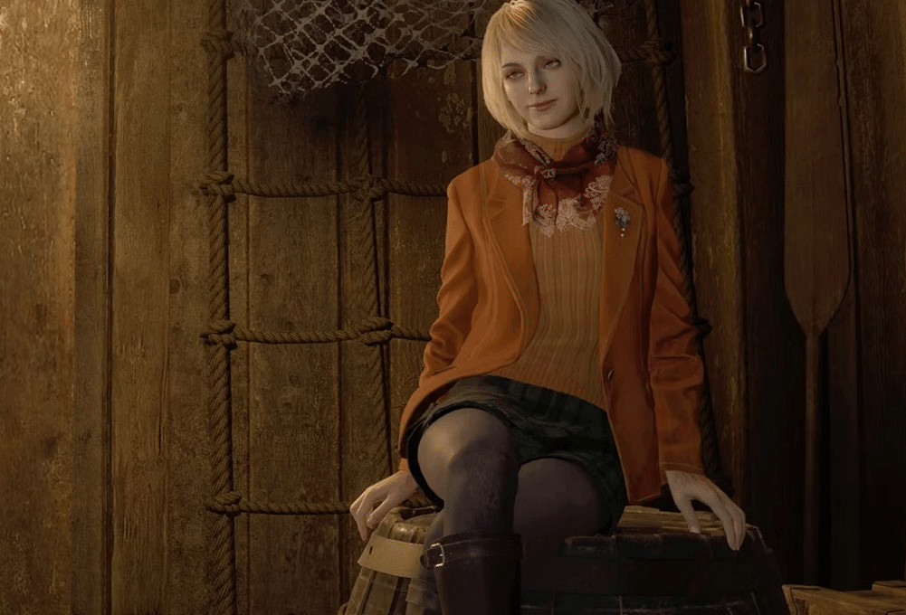 《惡靈古堡4重製版》阿什莉演員曝COS照：嫵媚誘惑！