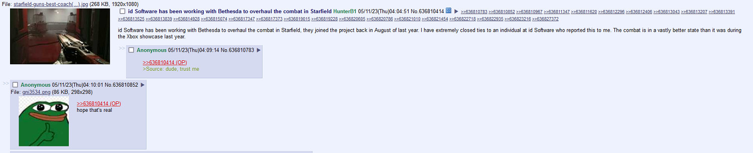 傳聞《毀滅戰士》開發商與B社合作對《星空》進行改良