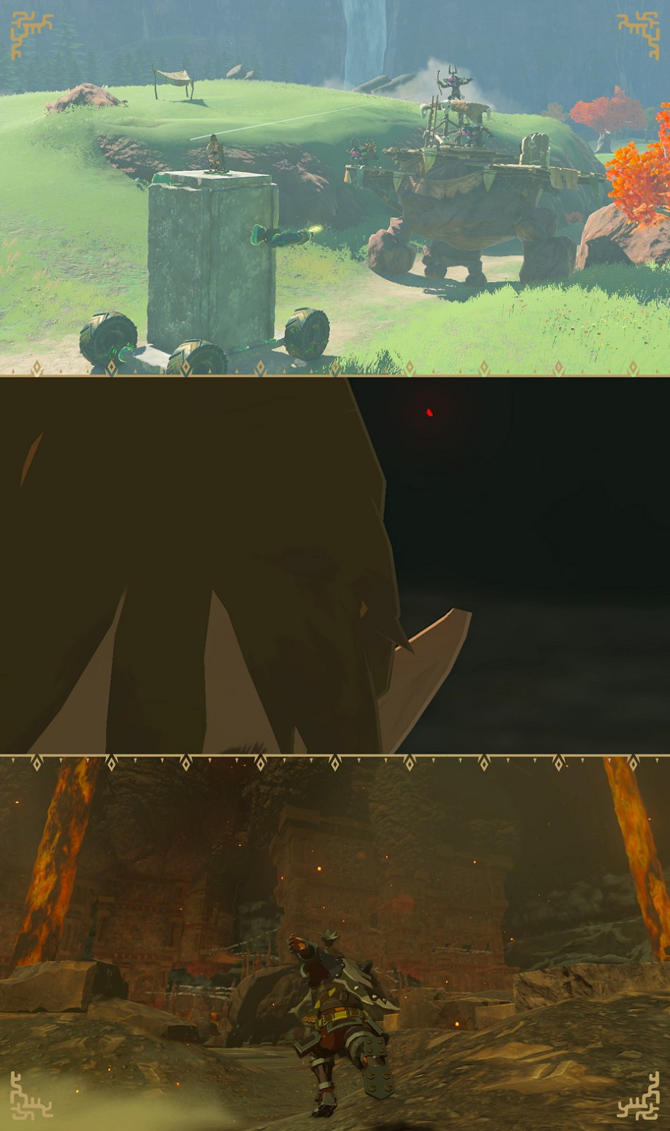 《薩爾達傳說：王國之淚》新截圖 林克拯救海拉魯王國