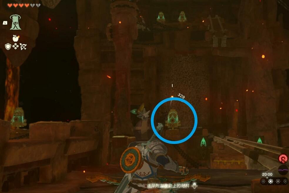 《塞爾達傳說王國之淚》火之神殿銅鑼在哪？火之神殿銅鑼位置介紹