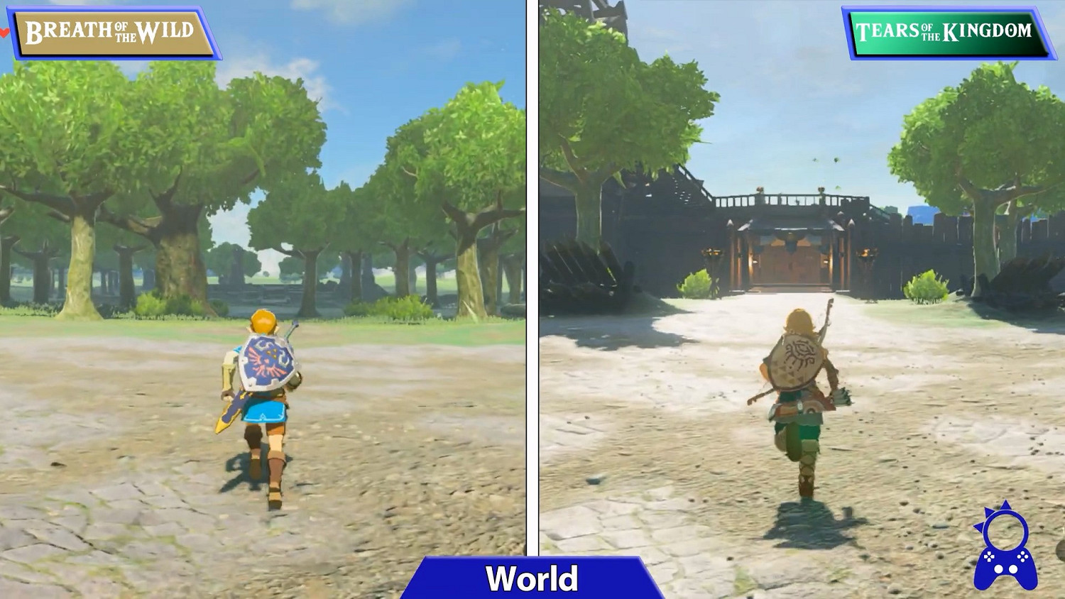 《王國之淚》《曠野之息》畫面對比 仍有掉幀問題！