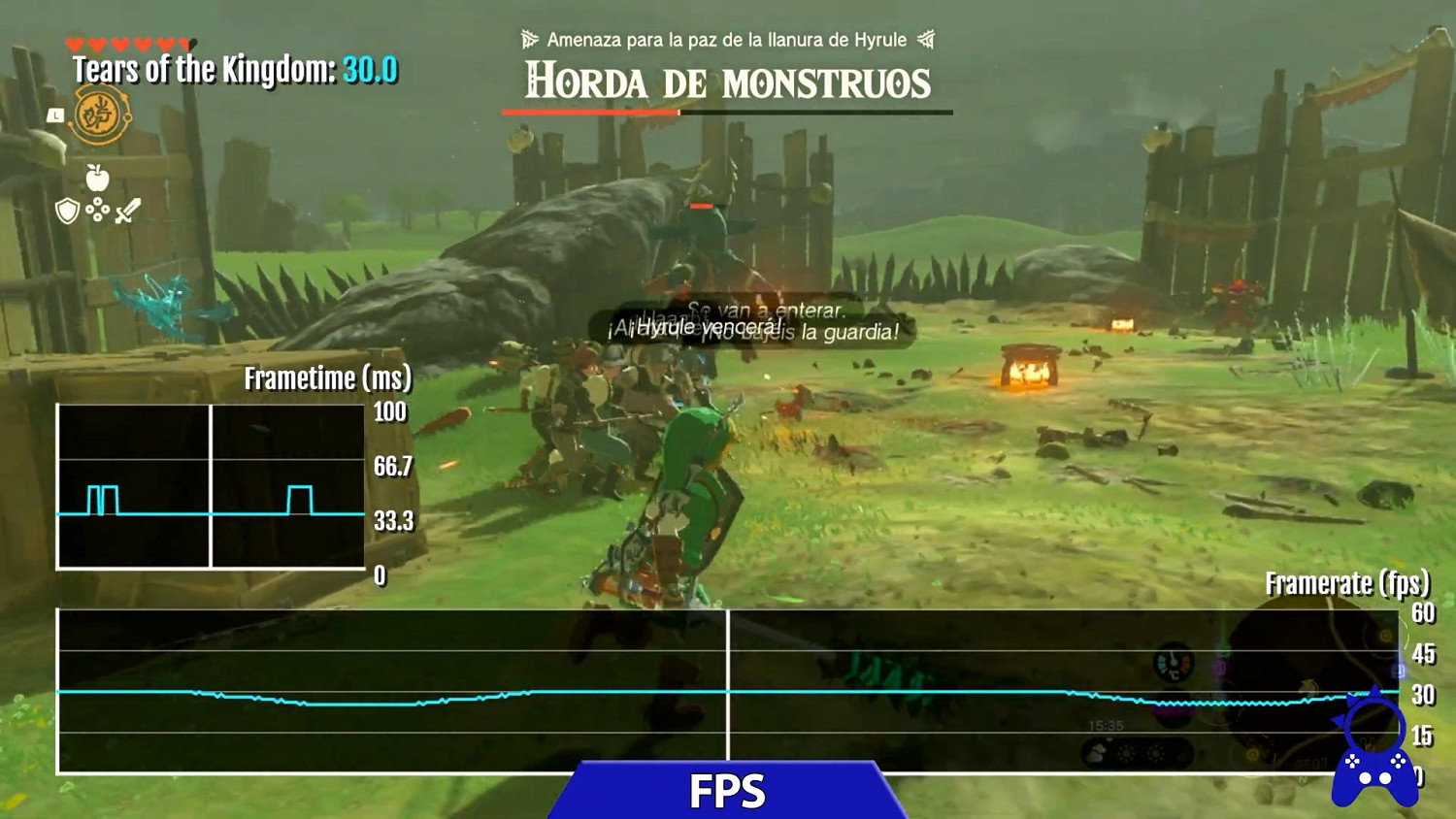 《王國之淚》《曠野之息》畫面對比 仍有掉幀問題！