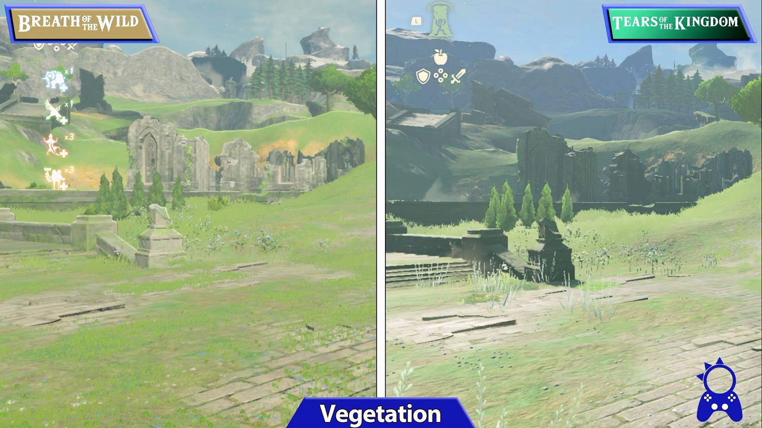 《王國之淚》《曠野之息》畫面對比 仍有掉幀問題！