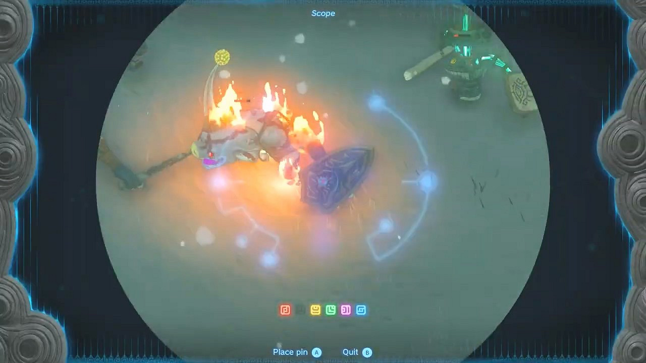 《塞爾達傳說：王國之淚》新實機 炸彈盾牌有點厲害