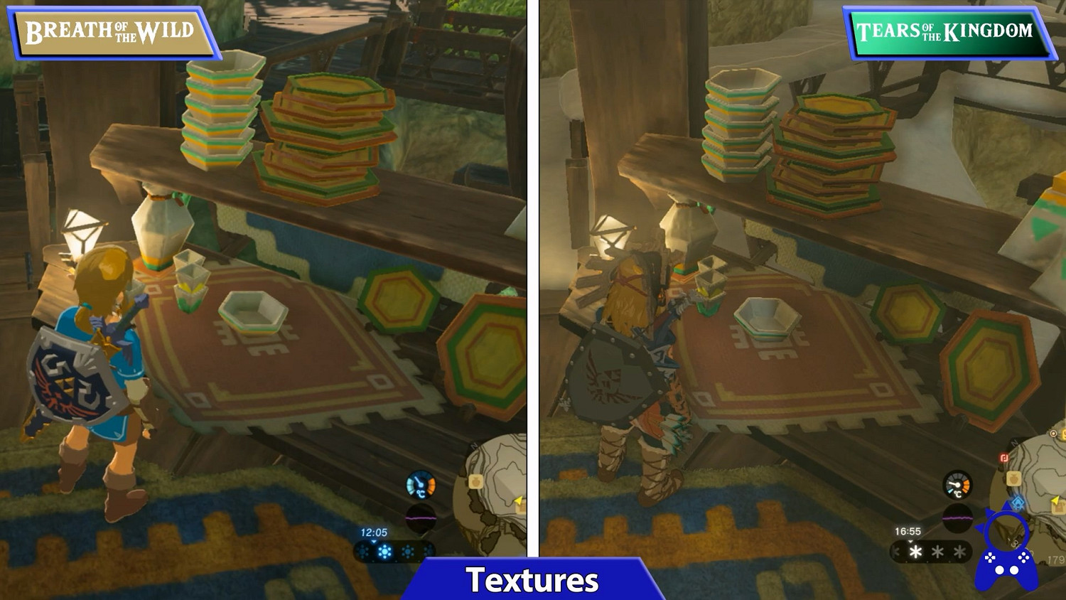 《王國之淚》《曠野之息》畫面對比 仍有掉幀問題！