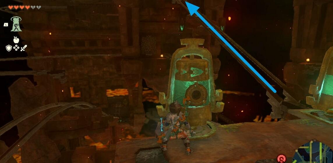 《塞爾達傳說王國之淚》火之神殿銅鑼在哪？火之神殿銅鑼位置介紹