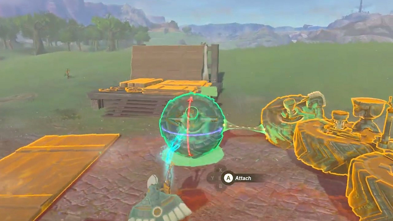 《塞爾達傳說：王國之淚》新實機 炸彈盾牌有點厲害