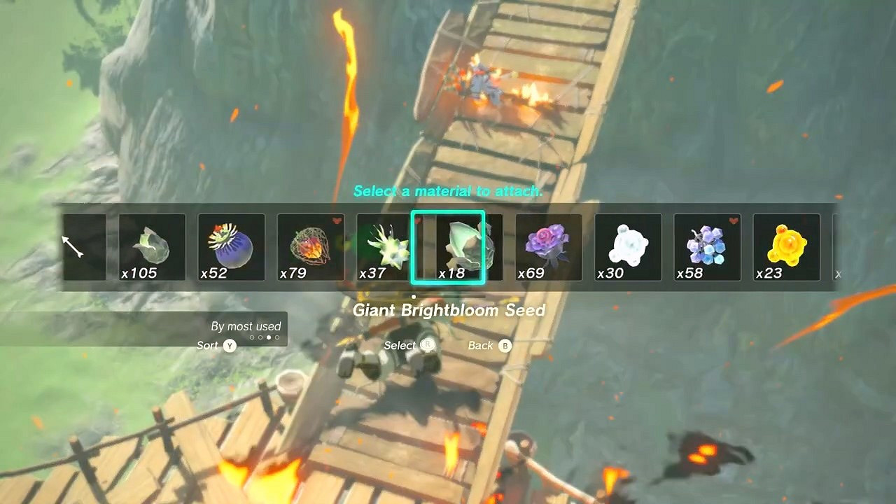 《塞爾達傳說：王國之淚》新實機 炸彈盾牌有點厲害